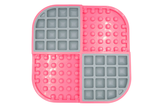 LickiMat Slomo slow feeder for cats.