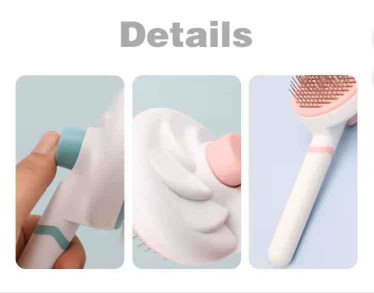 Self-Cleaning Pet Grooming Brush | The Godfather