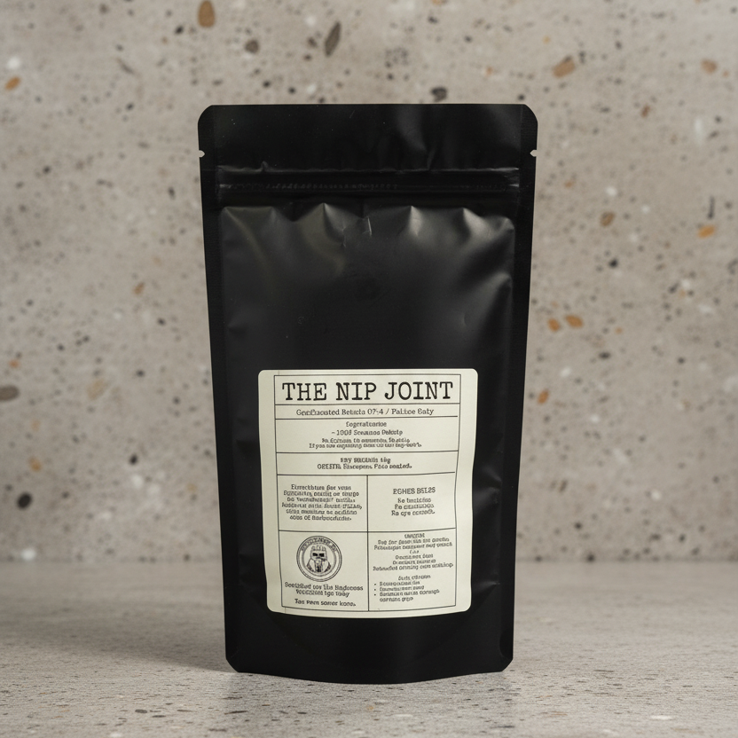 Back of Premium catnip 40 g pack – Catmint Diesel.