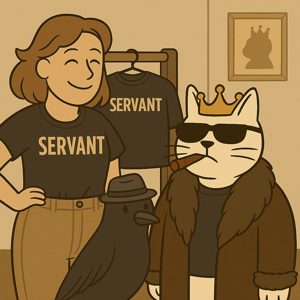 The Royal Servant’s Quarters (Human Apparel, Bags, Accessories) - The Apartment Cat