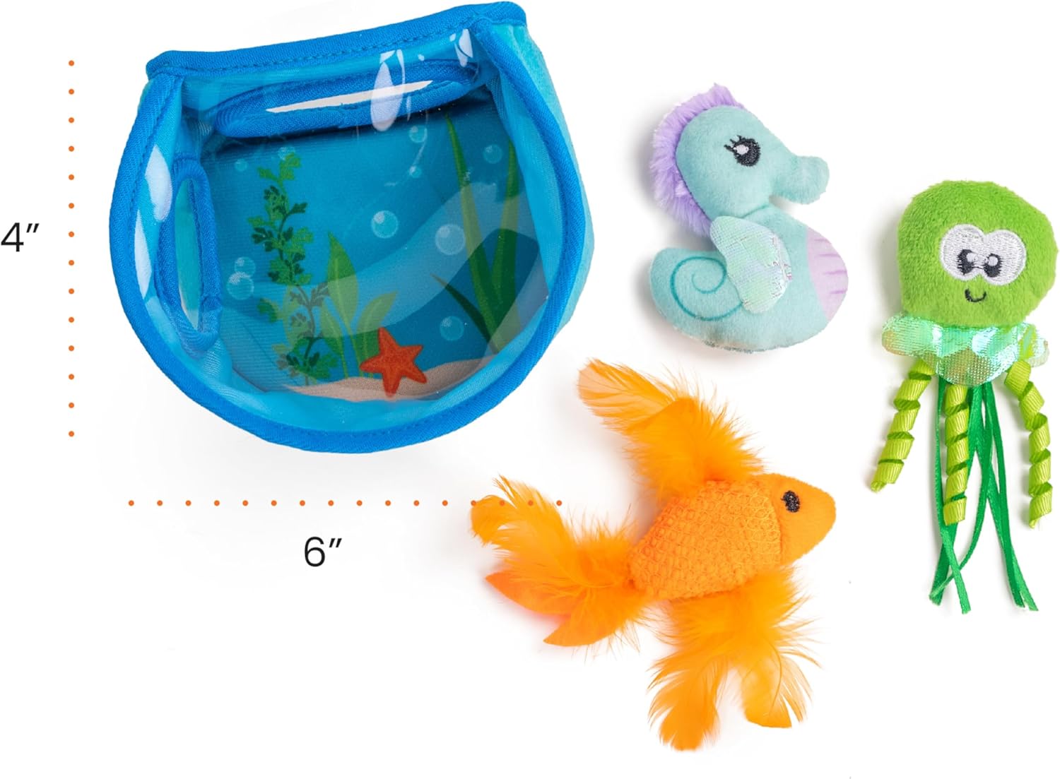 Interactive hide and seek cat toy
