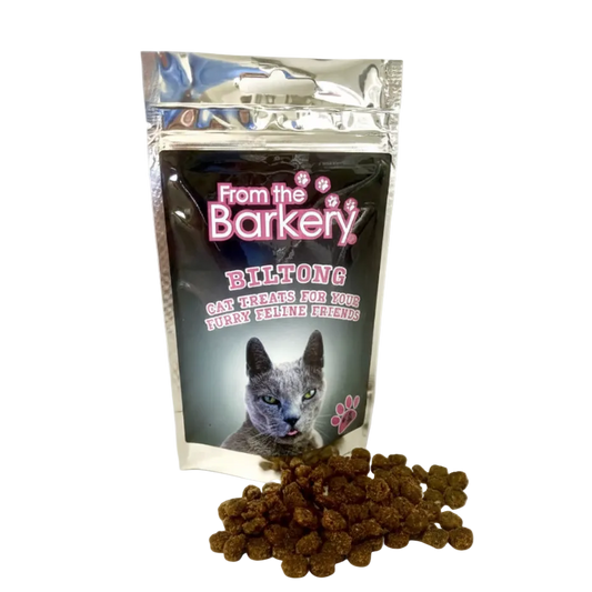 From the barkery biltong flavoured cat treats