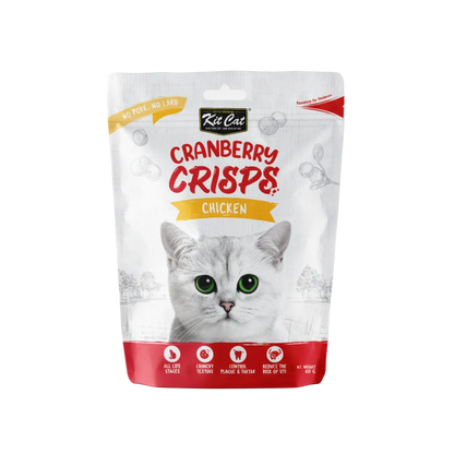 Kit Cat Cranberry Crisps Chicken 60g front pack.