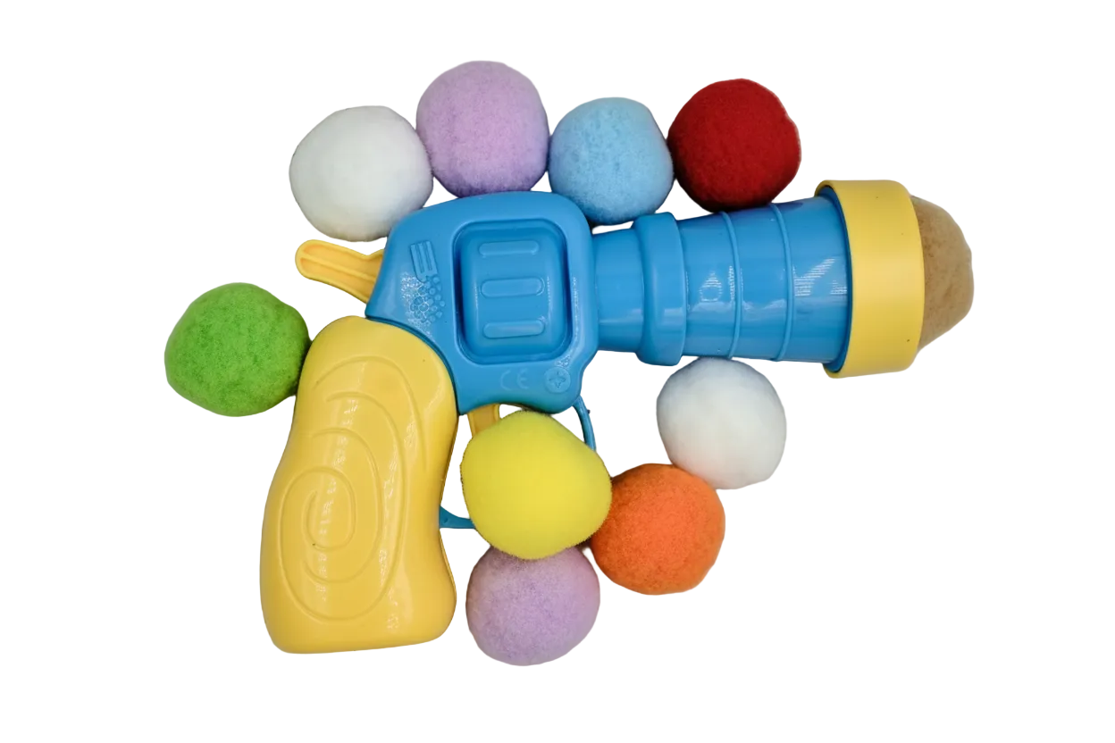 Interactive Plush Ball Launcher Cat Toy | The Pomfather
