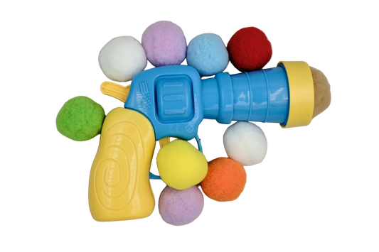 The Pomfather | Interactive Cat Toy Plush Ball Blaster