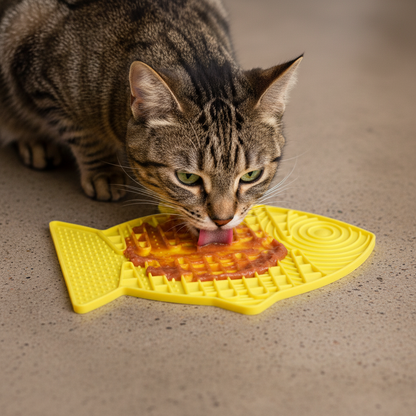 LickiMat™ Casper Slow Feeder for Cats | The Tuna Ledger