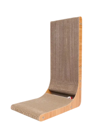 The Evidence Shredder – Cat Scratch Pad (L-Shape)