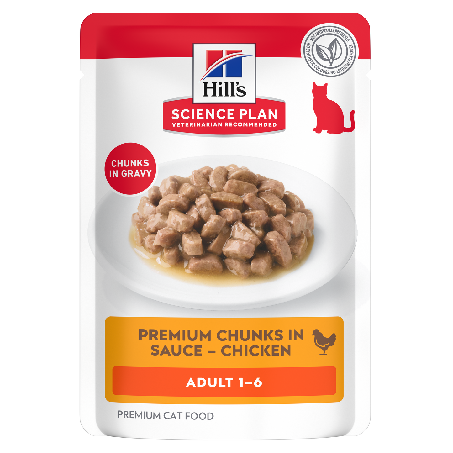 Hill’s Science Plan Adult Wet Cat Food Pouches 12 × 85g