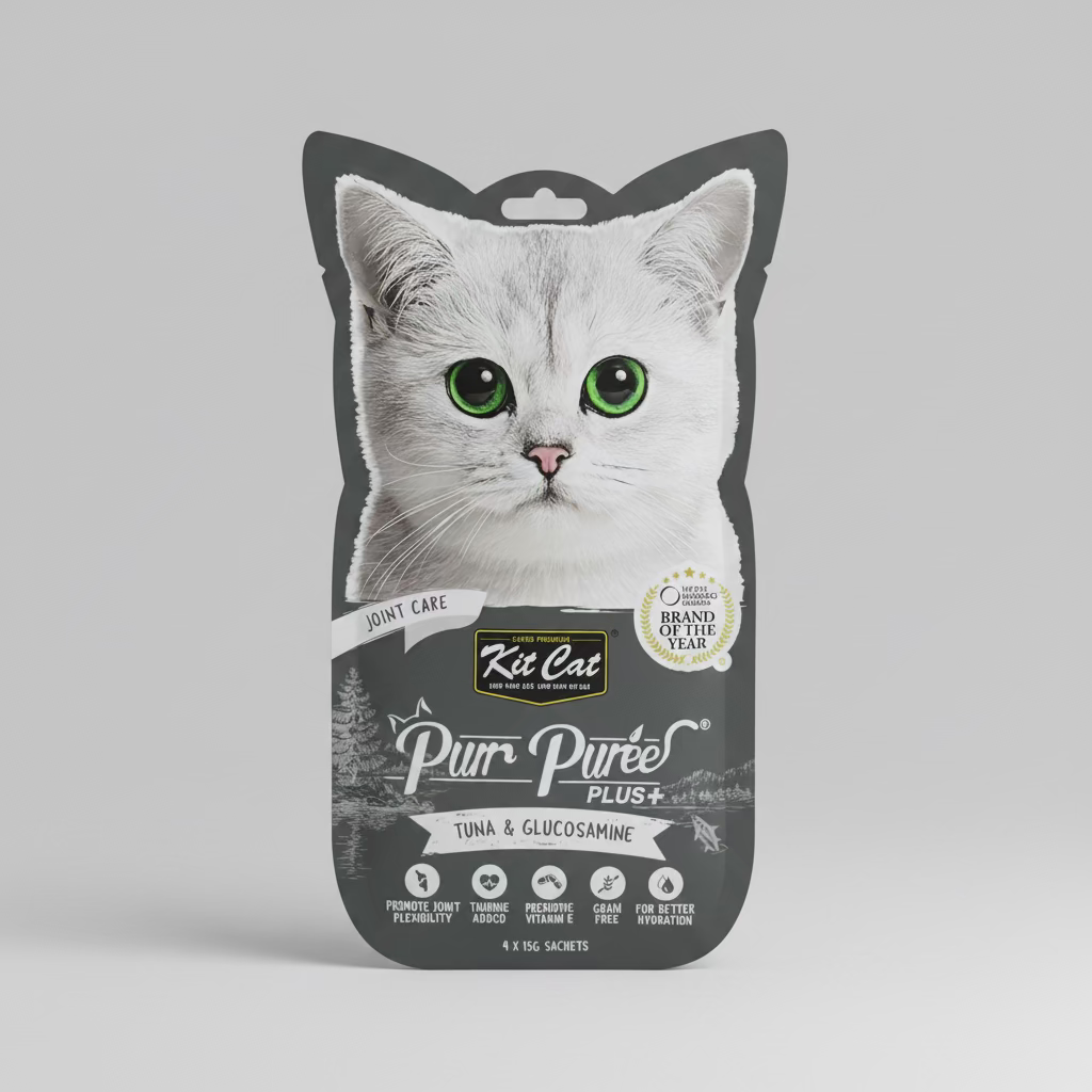 Kit Cat Purr Puree Plus+ Cat Treat | The Envelope