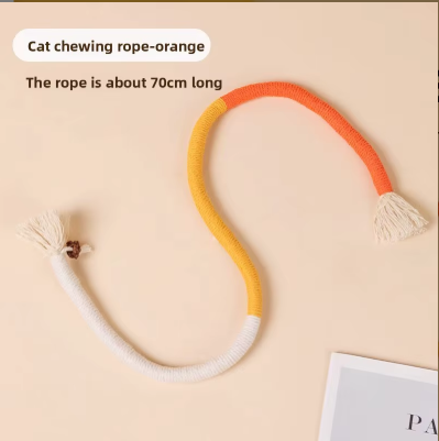 Set of 3 Cat Chew Rope Toys