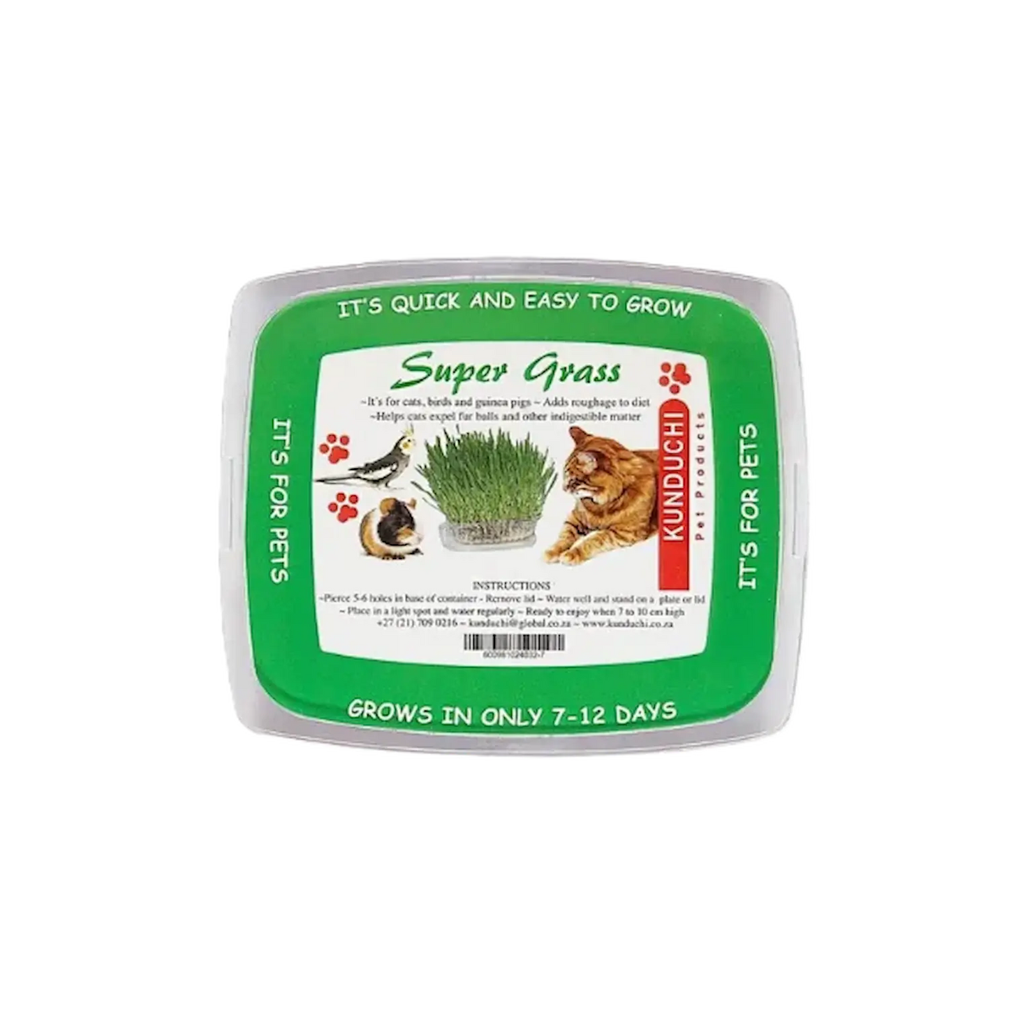 Kunduchi Super Grass Pet Grass Growing Kit | Operation Greenhouse
