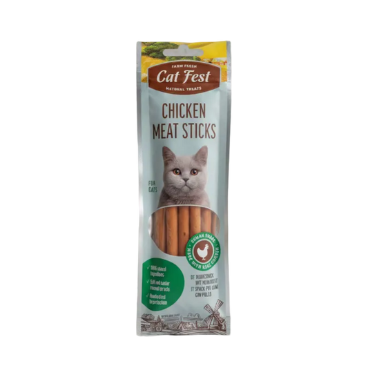 Cat Fest Duck Meat Sticks – Natural Cat Treats 45g