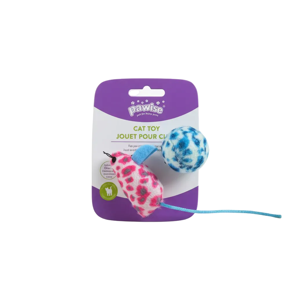 Catnip Mouse & Ball Toy Set | The Diversion Crew
