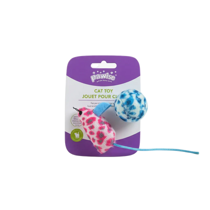 Catnip Mouse & Ball Toy Set | The Diversion Crew