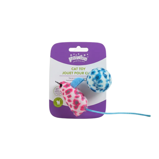 Catnip Mouse & Ball Toy Set | The Diversion Crew