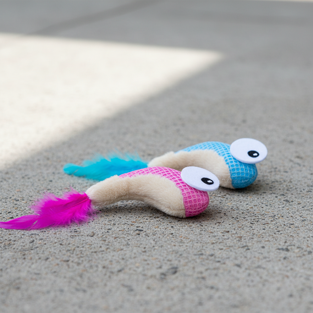 Catstages Dental Shrimpies Catnip Cat Toy 2 Pack | The Divers
