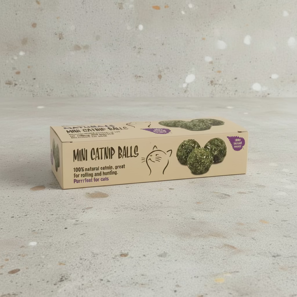 Natural catnip balls for cats by Rosewood Naturals