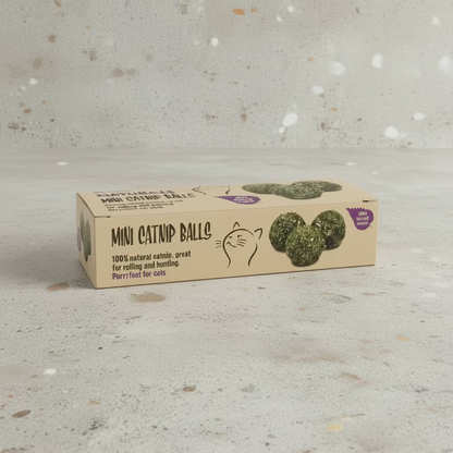 Natural catnip balls for cats by Rosewood Naturals
