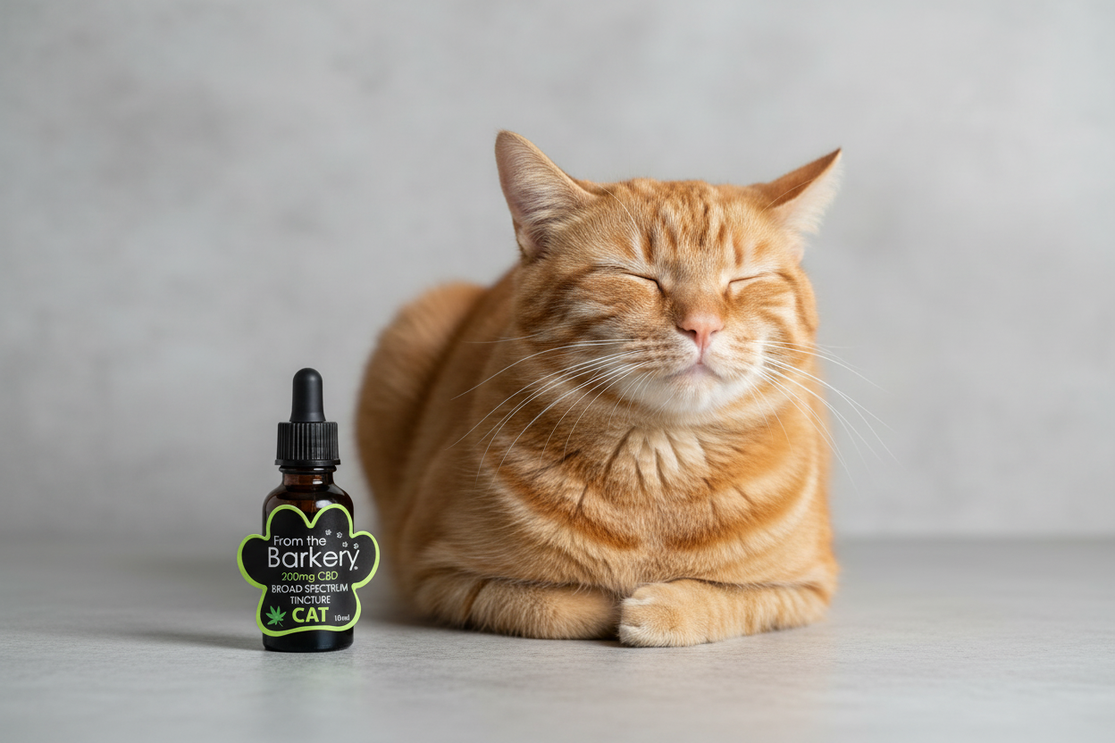 from the barkery 200mg cbd tincture for cats