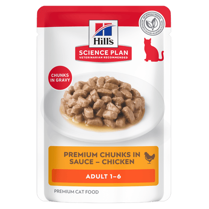Hill's Science Plan Adult Wet Cat Food Pouches 12 × 85g — product image 7