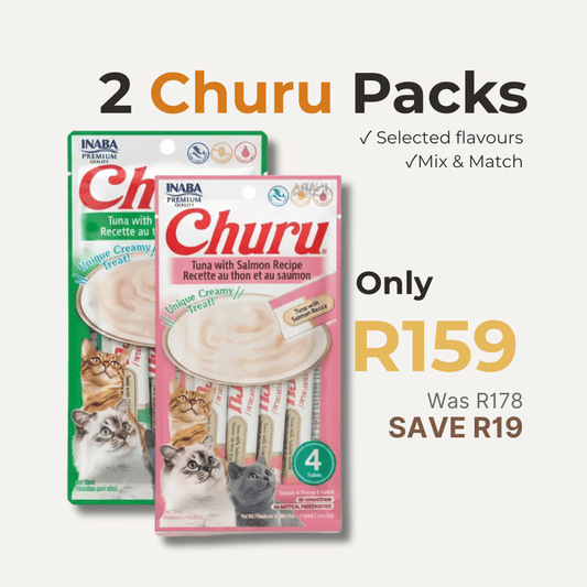 Inaba Churu Creamy Lickable Cat Treat Tubes 4 Pack | The Interrogation Snacks