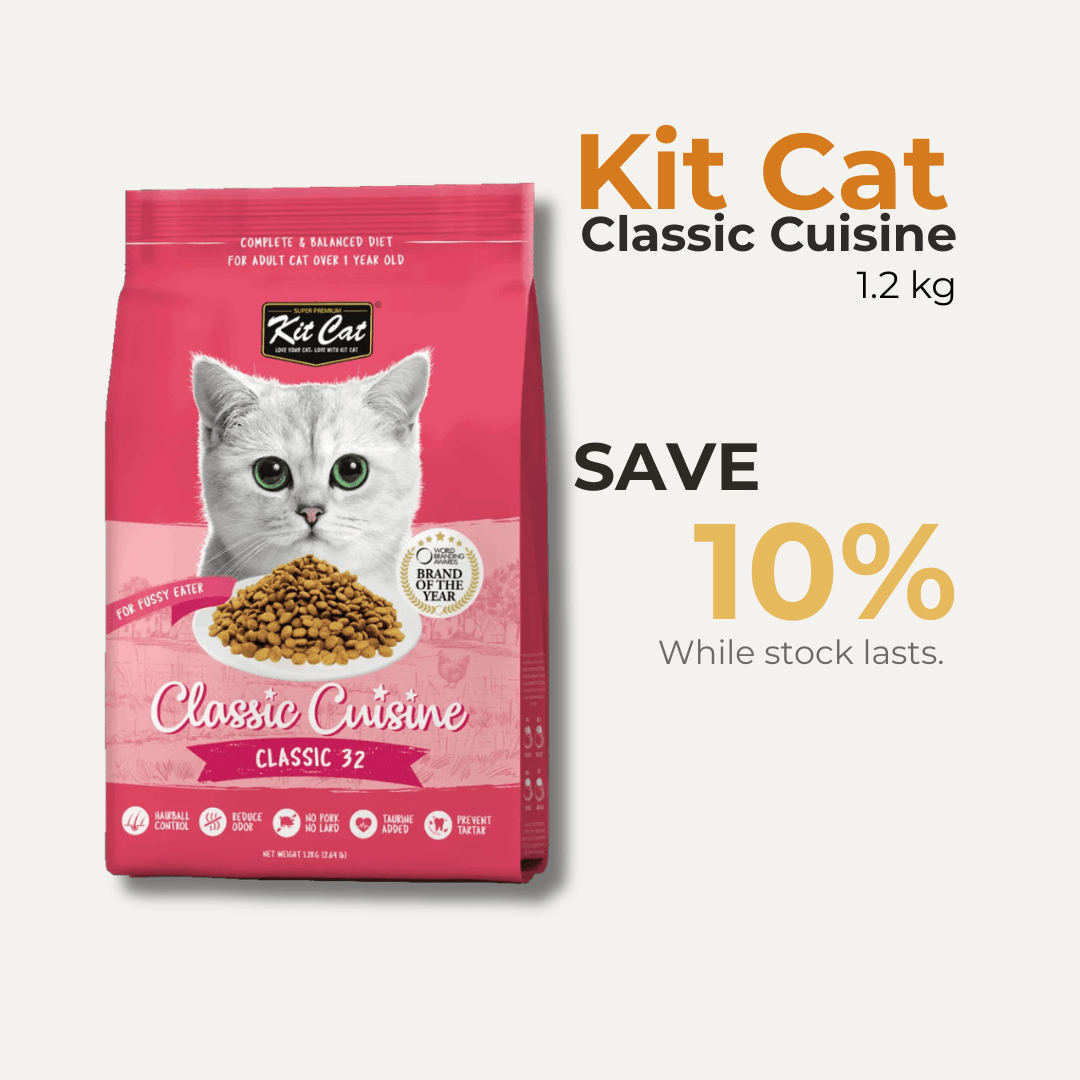 Kit Cat Classic Cuisine Classic 32 adult dry cat food