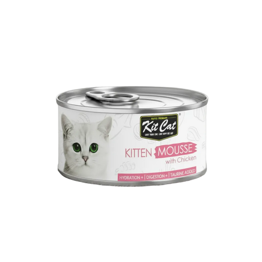 Kit Cat Kitten Mousse with Chicken 80g | The Heir