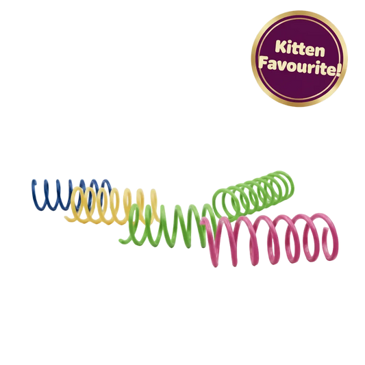 CS-12 Strike Coils | Plastic Spring Cat Toys (12 pack)