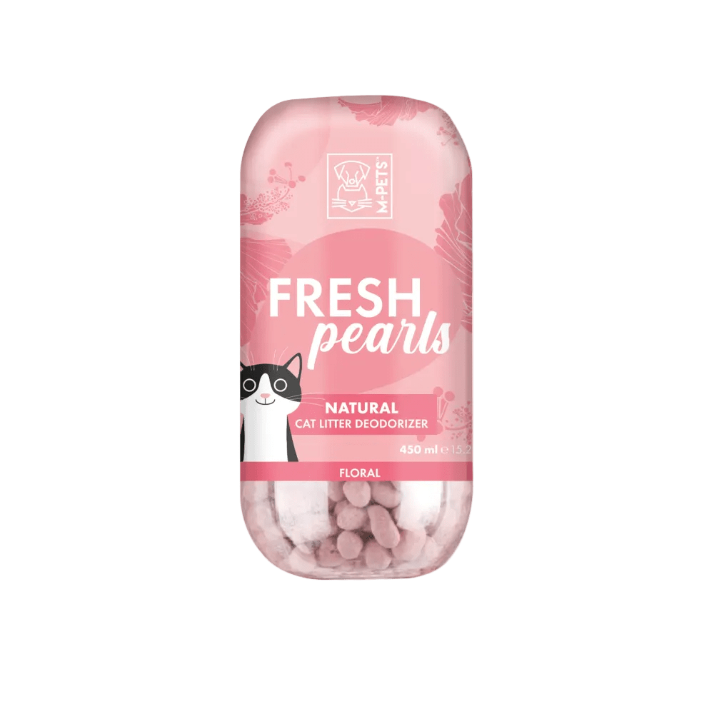 M-PETS Fresh Pearls Floral cat litter deodoriser 450ml