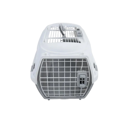 M-PETS Giro Carrier front metal door with secure lock and top access panel