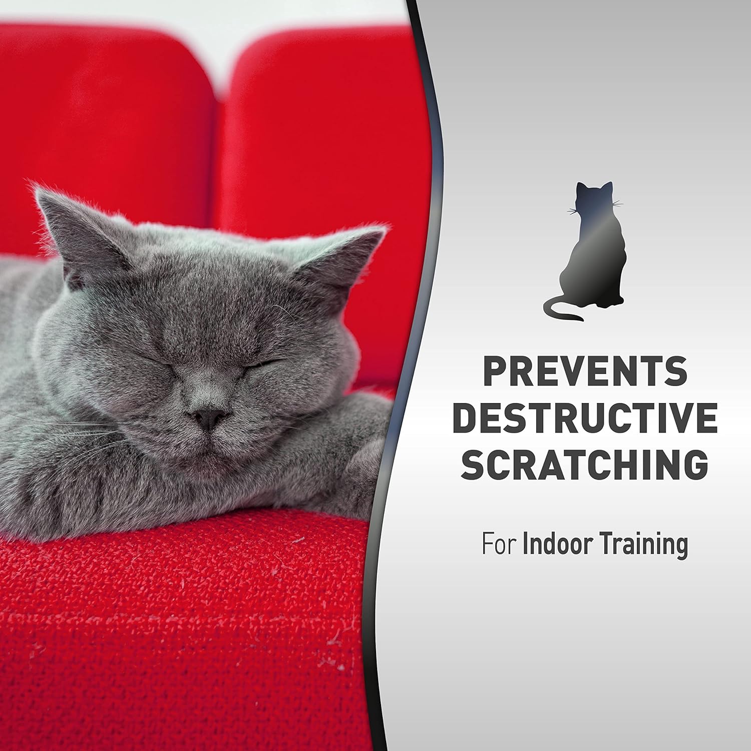 Nature’s Miracle Cat Scratch Deterrent for indoor training to help prevent destructive scratching