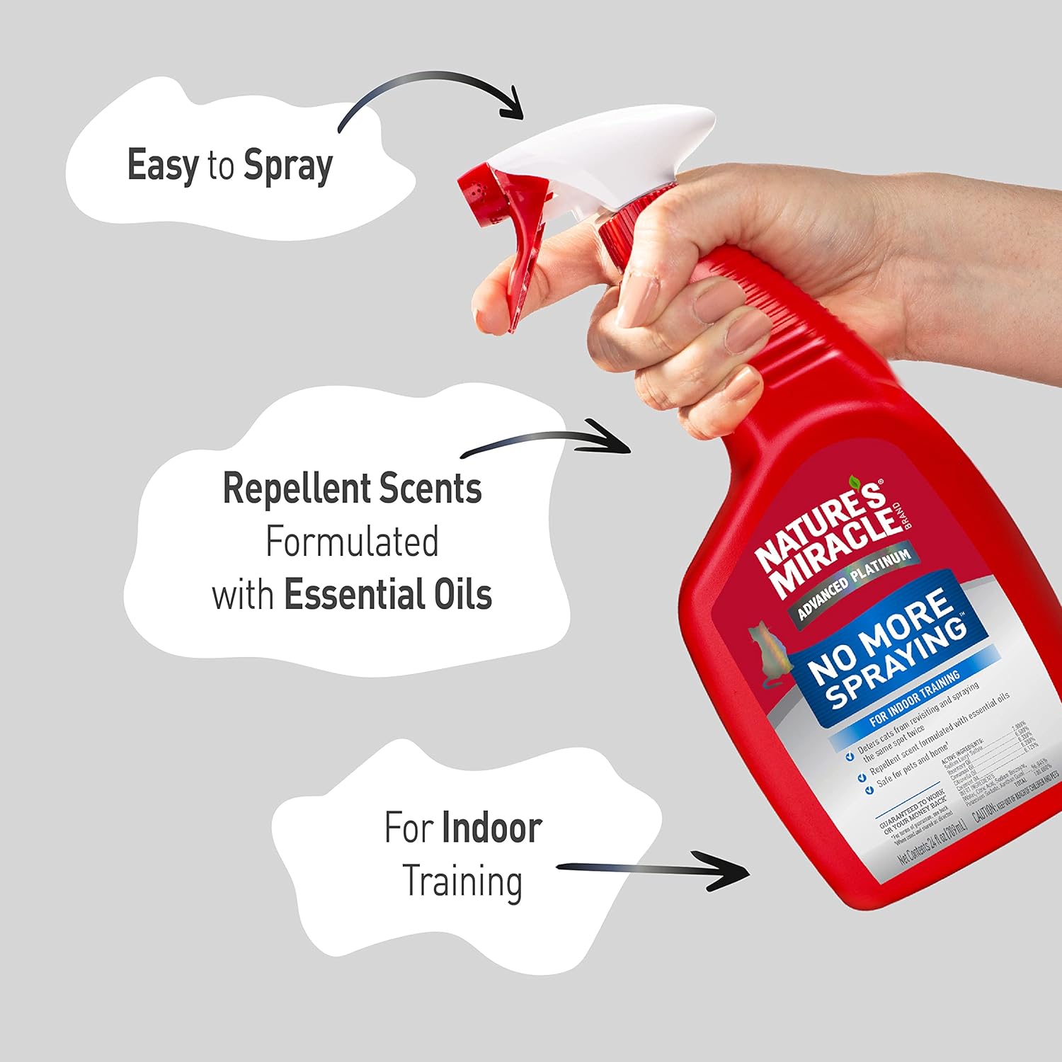 Nature's Miracle No More Spraying 709ml bottle