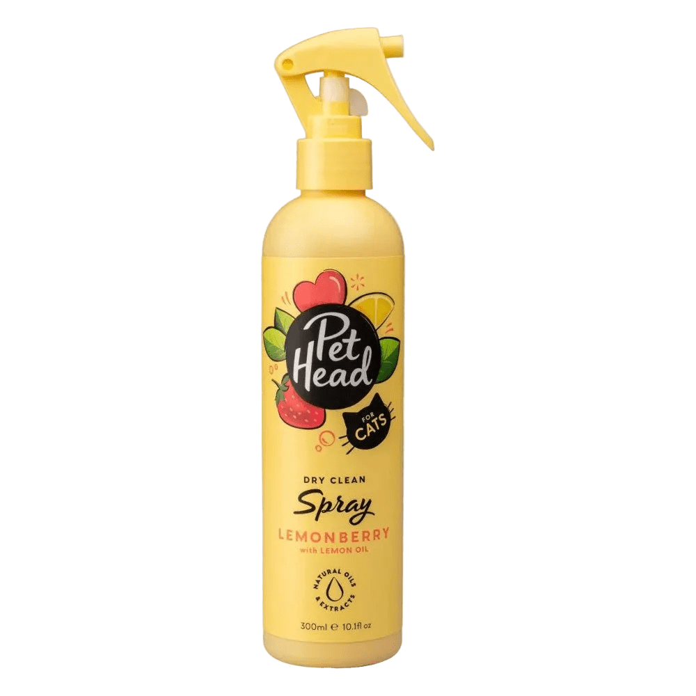 Pet Head Felin’ Good Dry Clean Spray for Cats 300ml front bottle packshot