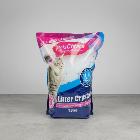 Pets Choice Silica Crystal Cat Litter 1.8kg pack