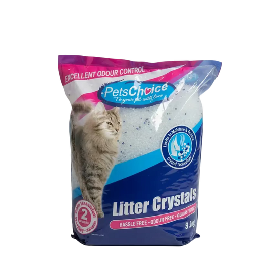 Pets Choice Silica Crystal Cat Litter 3.6kg pack