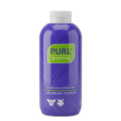 PURL Grooming Powder 100g bottle for waterless coat refreshing and conditioning