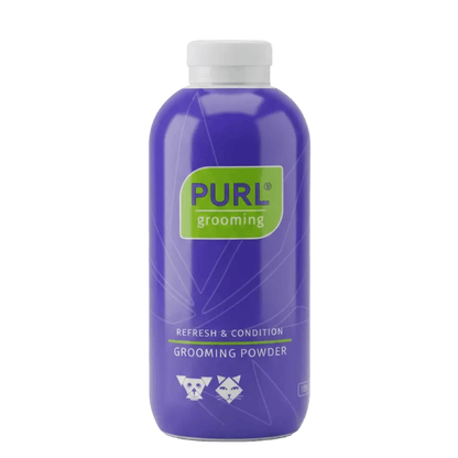 PURL Grooming Powder 100g bottle for waterless coat refreshing and conditioning