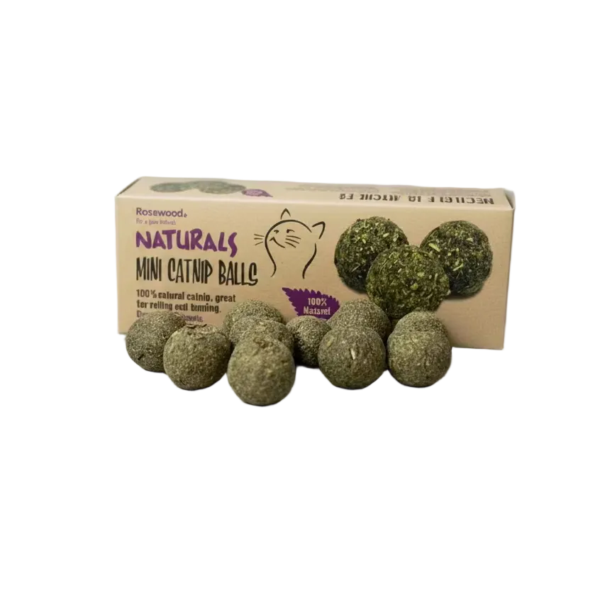 Rosewood Natural Mini Catnip Balls for Cats | The Crown’s Jewels
