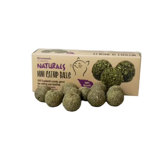 Rosewood Natural Mini Catnip Balls for Cats | The Crown’s Jewels
