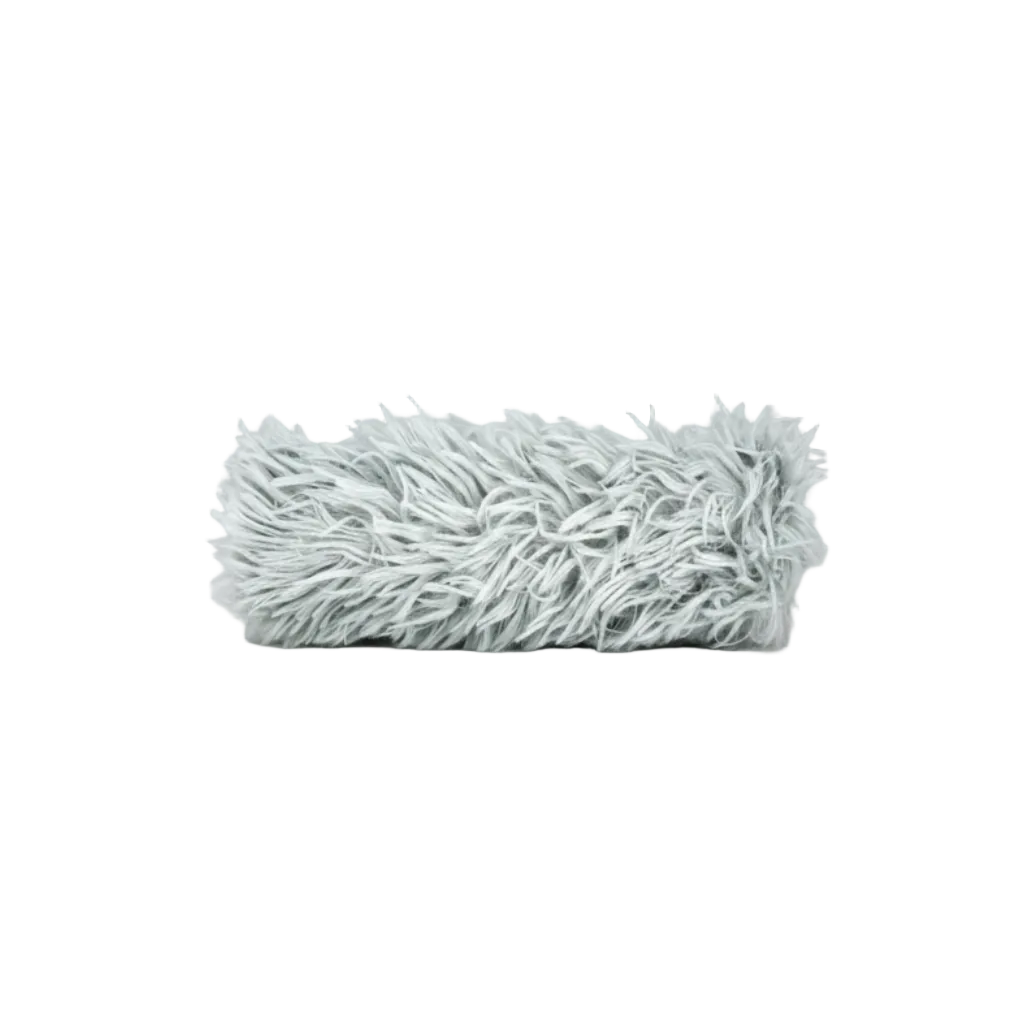 Rectangular fluffy cat plush kicker toy