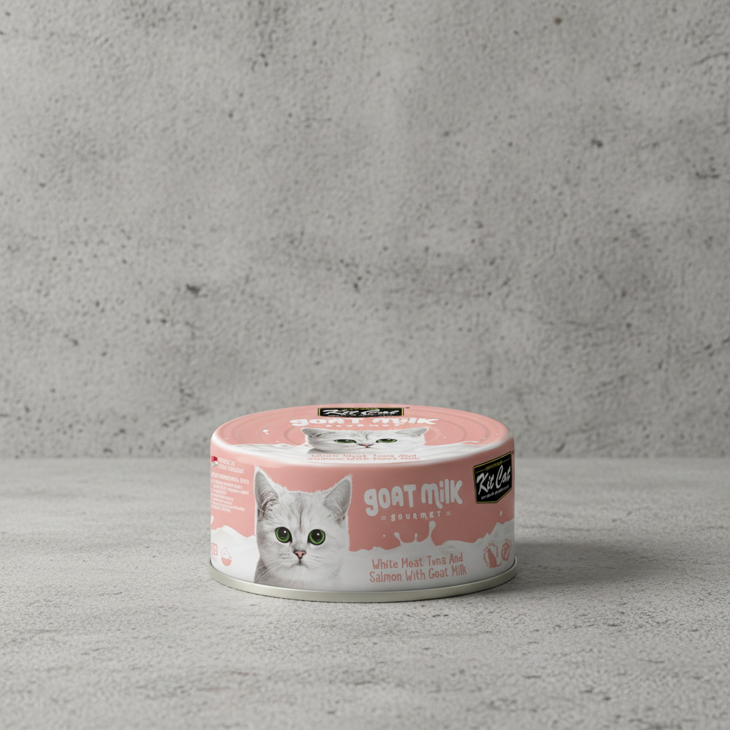Moisture-rich tuna flakes cat food