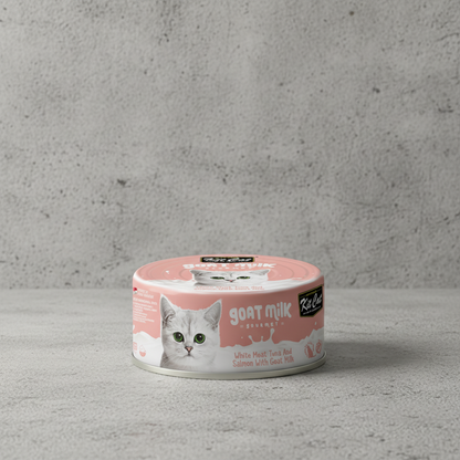Moisture-rich tuna flakes cat food