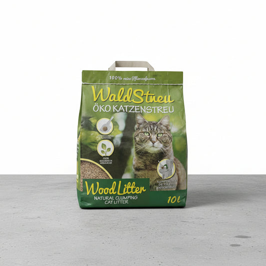 WallStreu Natural Clumping Cat Litter 10L