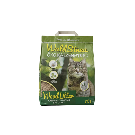 WallStreu Natural Clumping Cat Litter 10L (3kg) | The Forest Cover-Up